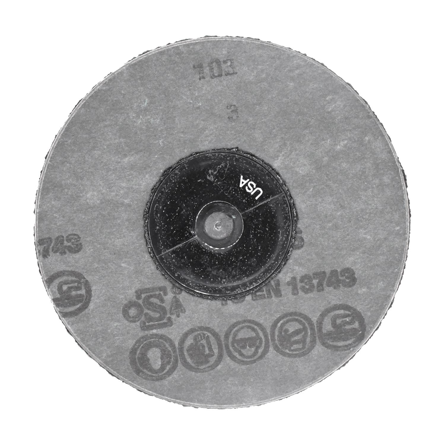 Auveco # 25996 3 in. 20,000 RPM Zirconia Mini Grinding Disc. Qty 25.