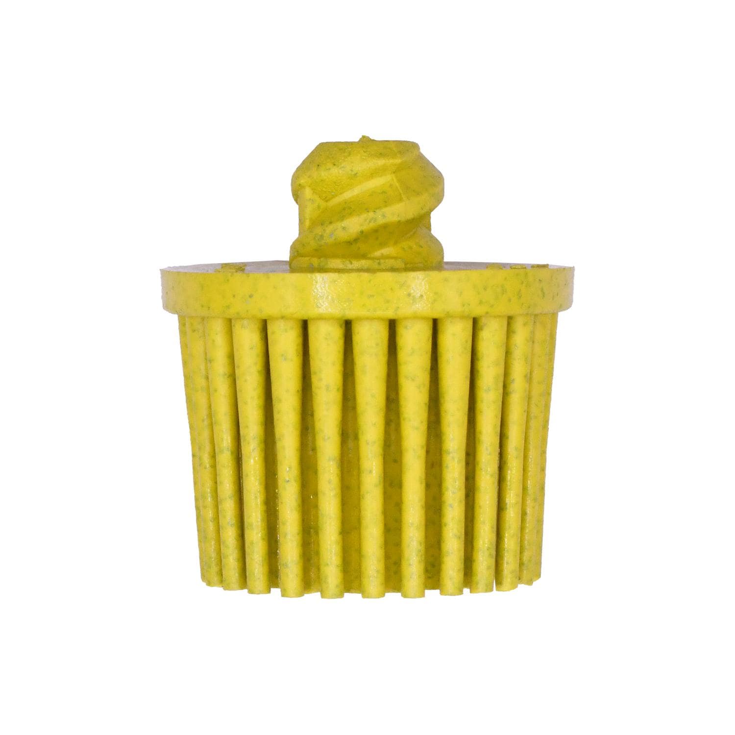 Auveco # 26002 1 in. Yellow Finger Disc - 80 Grit  30,000 RPM. Qty 1.