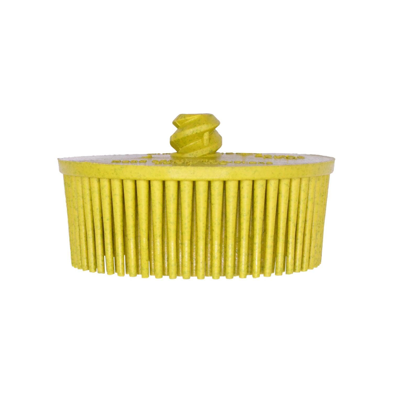 Auveco # 26005 2 in. Yellow Finger Disc - 80 Grit  25,000 RPM. Qty 1.