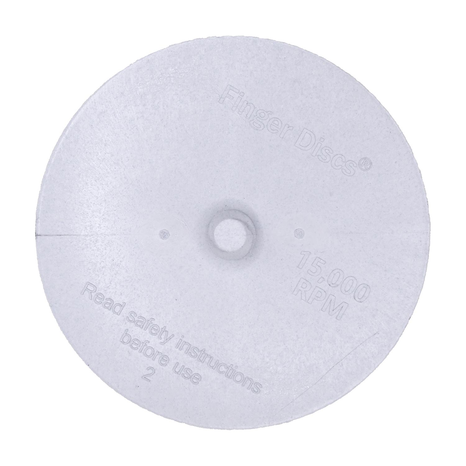 Auveco # 26009 3 in. Grey Finger Disc - 120 Grit  15,000 RPM. Qty 1.