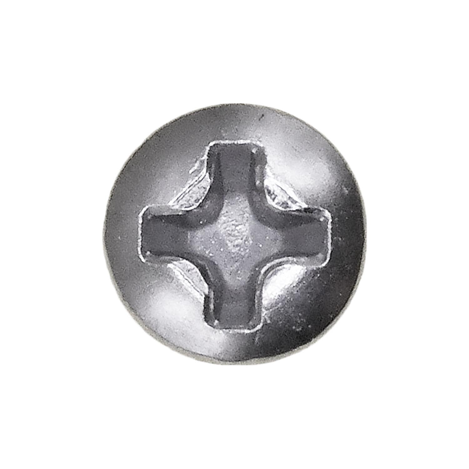Auveco No. 2698 6 X 1/2" Phillips Oval Head Tapping Screw Chrome, Quantity - 100
