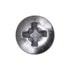 Auveco No. 2709 8 X 5/8" Phillips Oval Head Tapping Screw Chrome, Quantity - 100