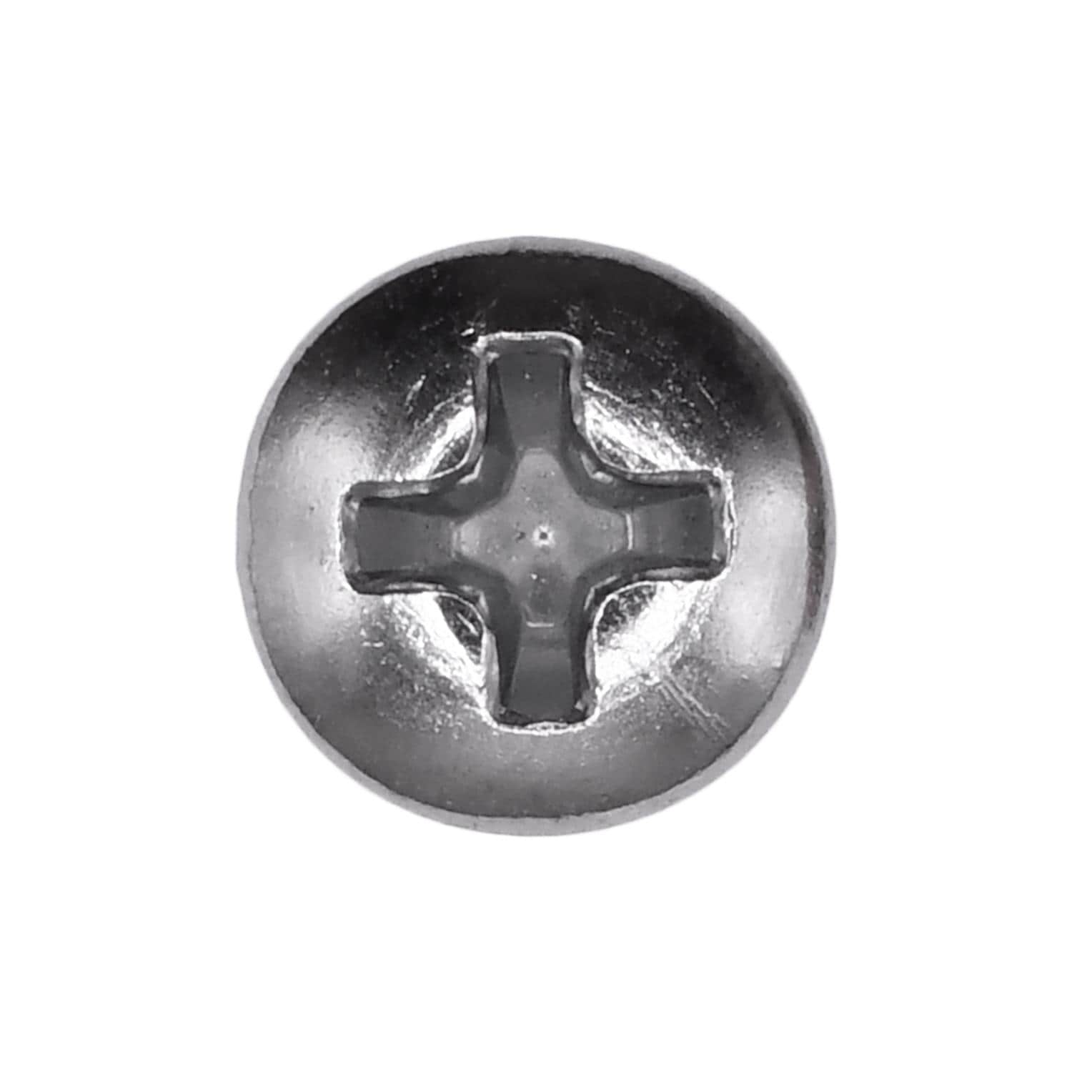 Auveco No. 2710 #8 X 3/4" Phillips Oval Head Tapping Screw Chrome, Quantity - 100