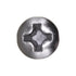 Auveco No. 2711 8 X 7/8" #6 Head Phillips Oval Head Tapping Screw Chrome, Quantity - 100