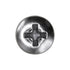 Auveco No. 2722 10 X 1/2" Phillips Oval Head Tapping Screw Chrome, Quantity - 100