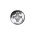 Auveco No. 2727 #10 X 3/4" #8 Head Phillips Oval Head Tapping Screw Zinc, Quantity - 100