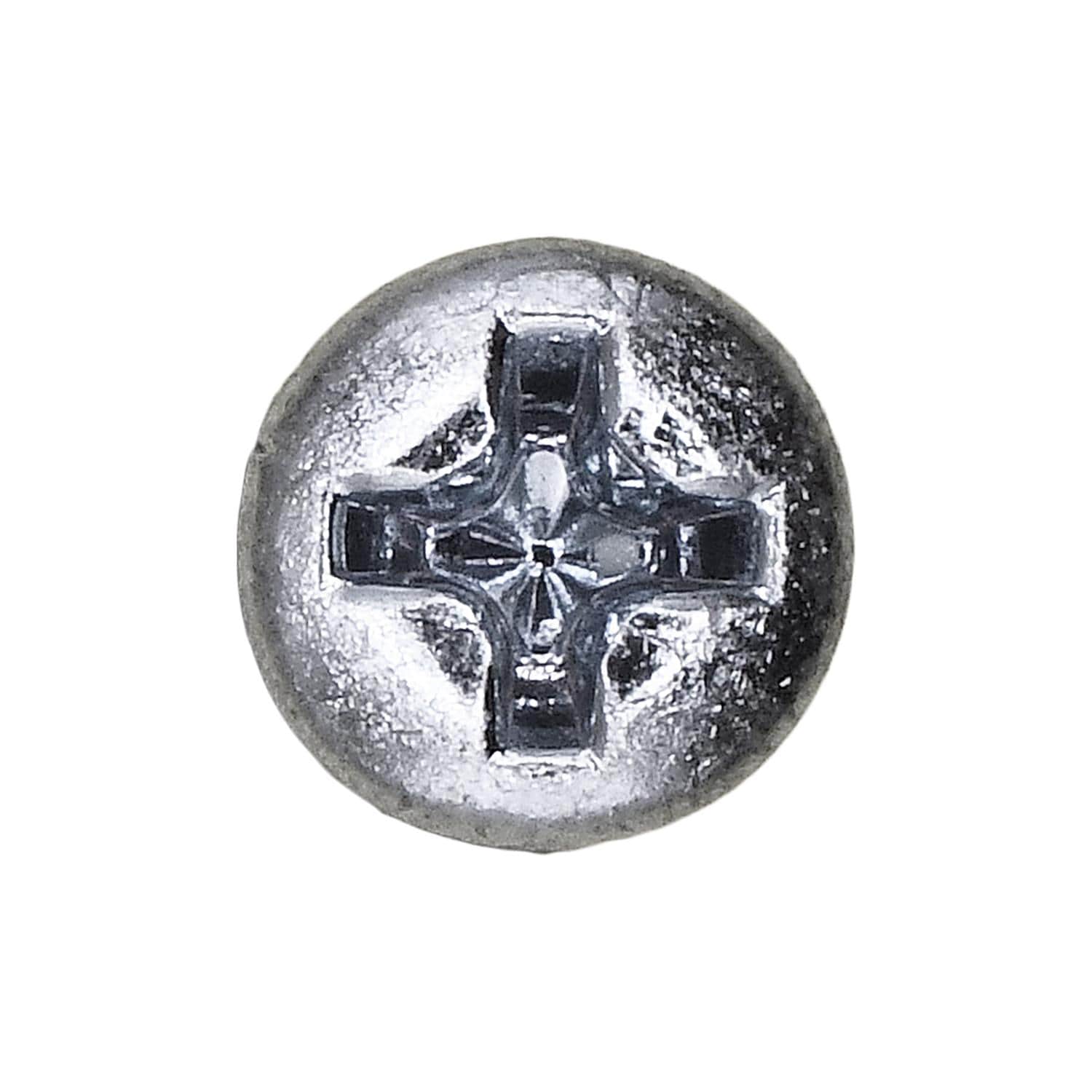 Auveco No. 2729 10 X 1" #6 Head Phillips Oval Head Tapping Screw Zinc, Quantity - 100
