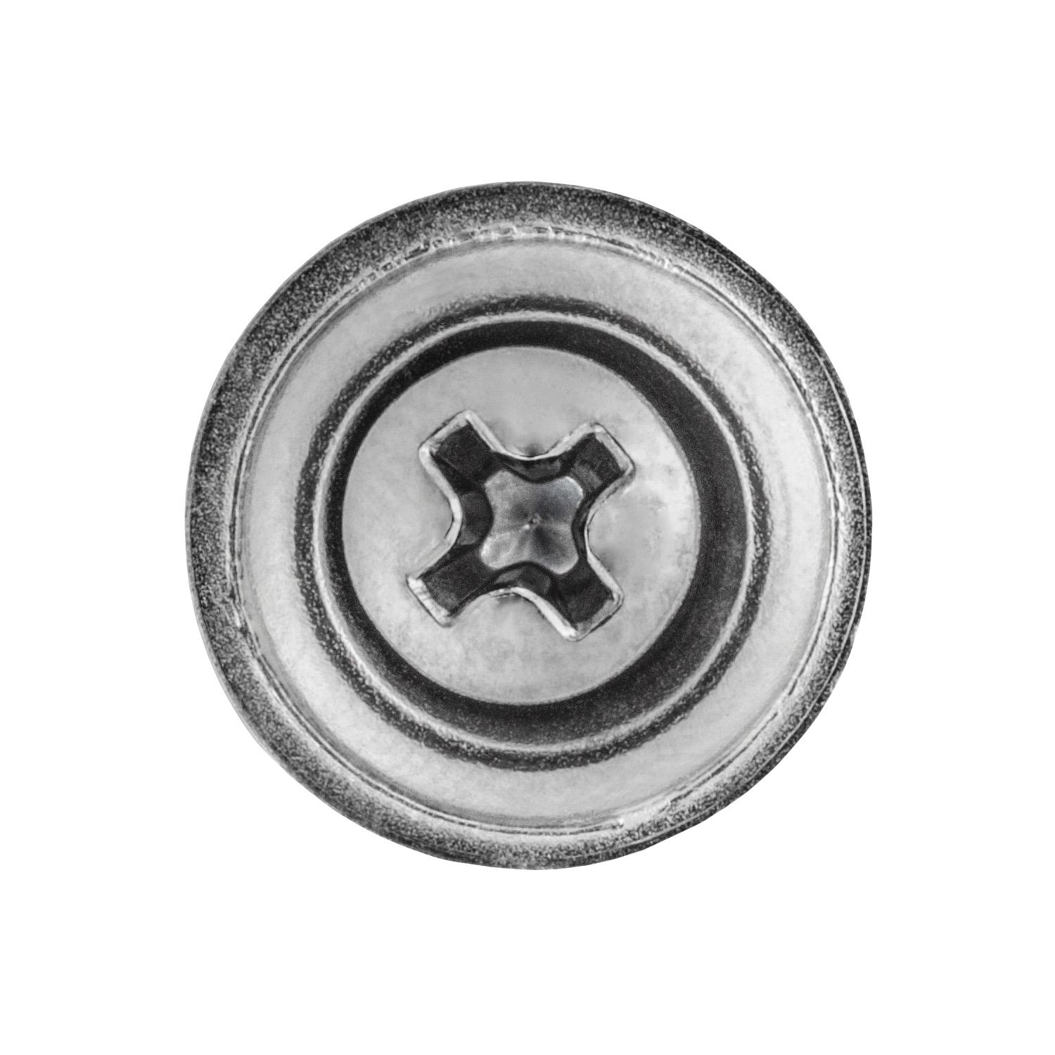 Auveco No. 2751 8 X 3/4" Phillips Oval Head SEMS Tap Screw Countersunk Chr, Quantity - 100