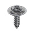 Auveco No. 2771 8 X 5/8" Phillips Oval Head SEMS Tap Screw Cntrsnk Chr, Quantity - 100