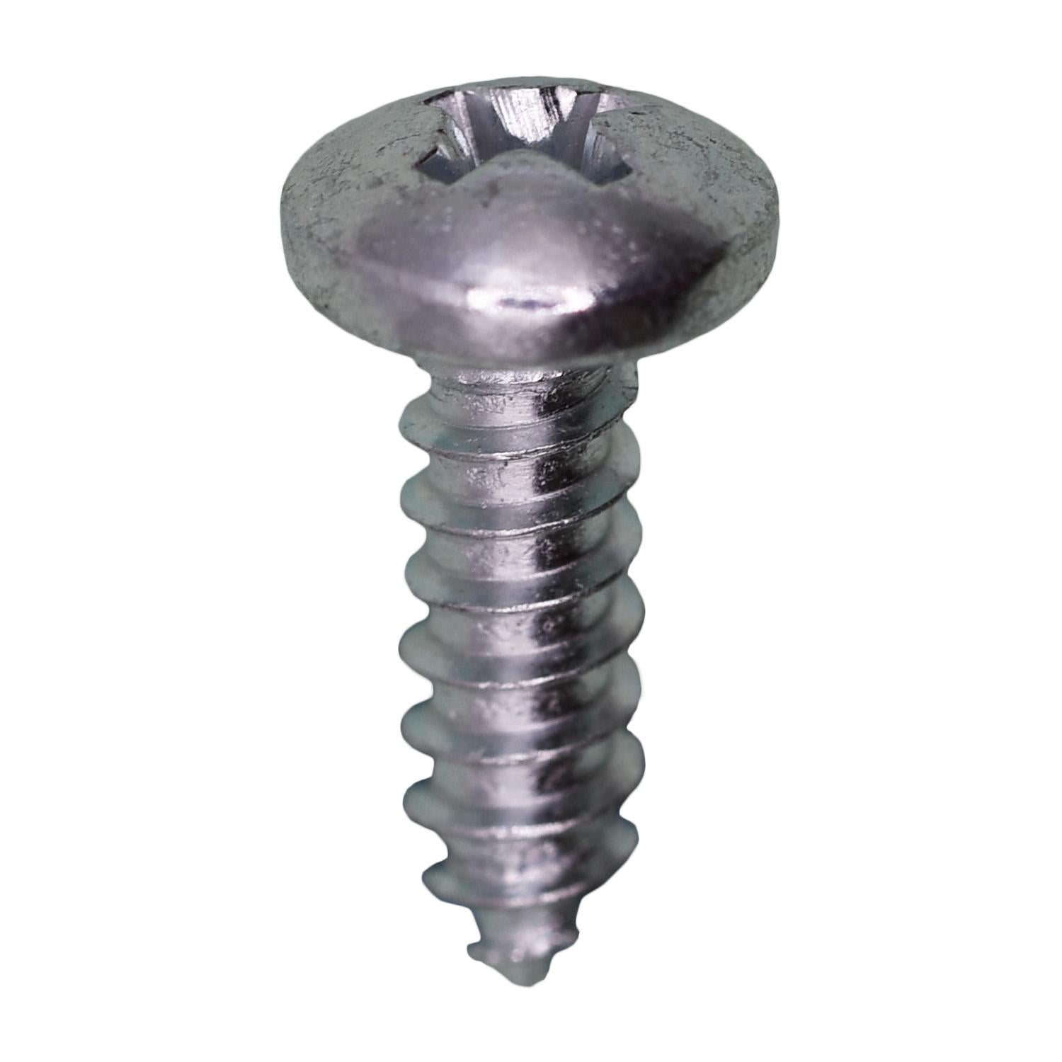 Auveco No. 2808 10 X 5/8" Phillips Pan Head Tapping Screw Zinc, Quantity - 100
