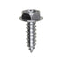 Auveco No. 2809 10 X 5/8" Indented Hex Washer Head Tapping Screw Zinc, Quantity - 100