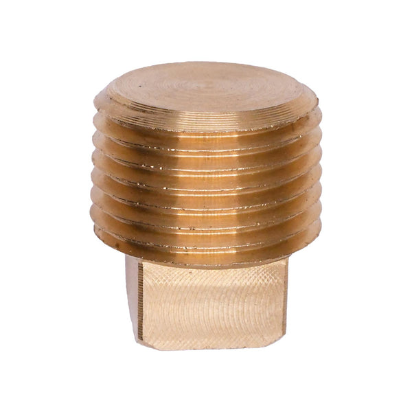Auveco No. 293 Brass Square Head Plug 3/8