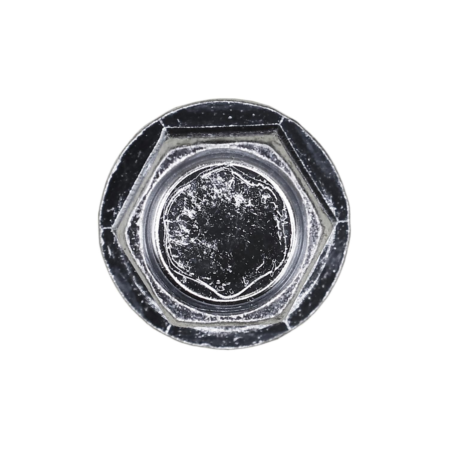 Auveco No. 2967 12 X 5/8" Indented Hex Washer Head Tapping Screw Zinc, Quantity - 100