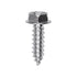 Auveco No. 2968 12 X 3/4" Indented Hex Washer Head Tapping Screw Zinc, Quantity - 100