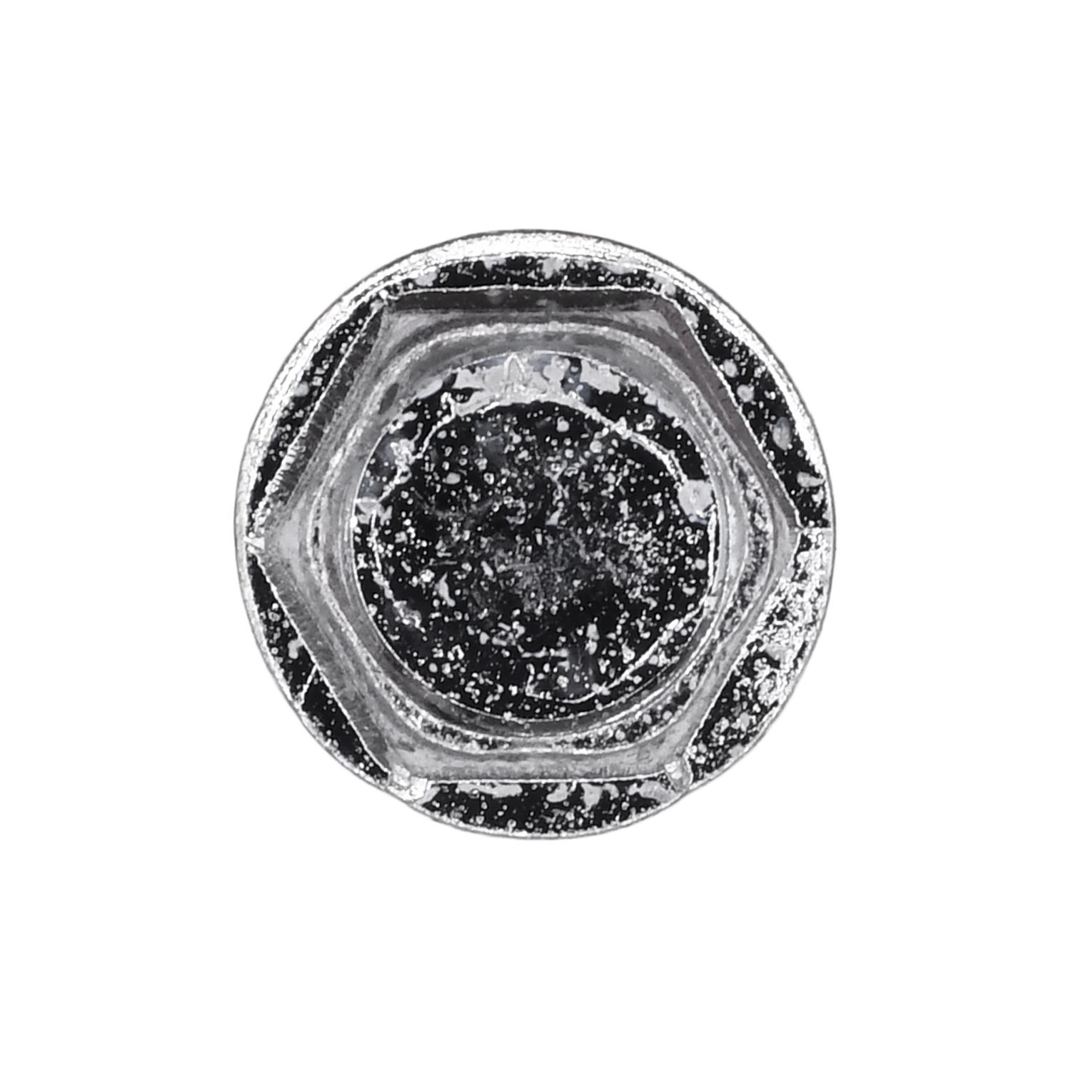 Auveco No. 2968 12 X 3/4" Indented Hex Washer Head Tapping Screw Zinc, Quantity - 100