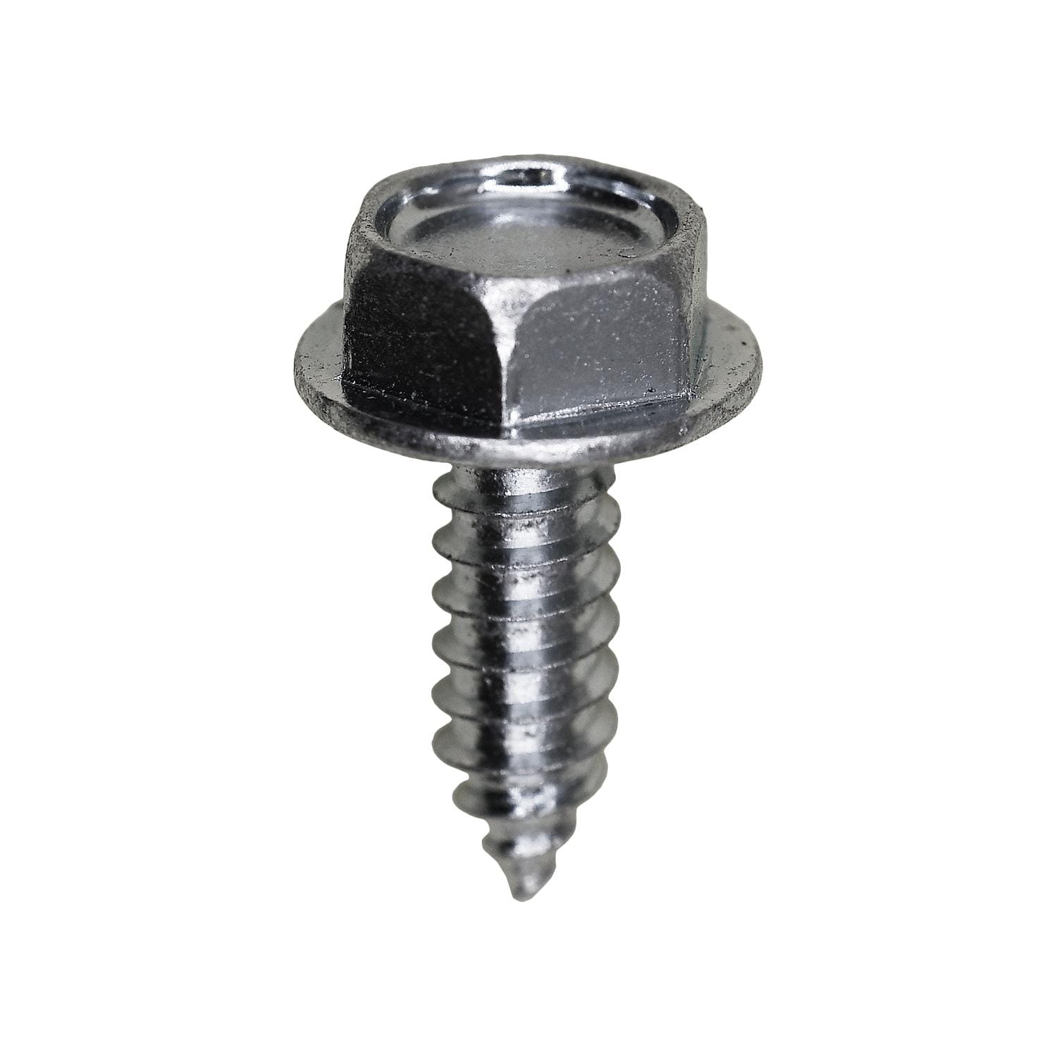Auveco No. 2973 14 X 3/4" Indented Hex Washer Head Tapping Screw Zinc, Quantity - 100
