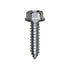 Auveco No. 2974 14 X 1" Indented Hex Washer Head Tapping Screw Zinc, Quantity - 100