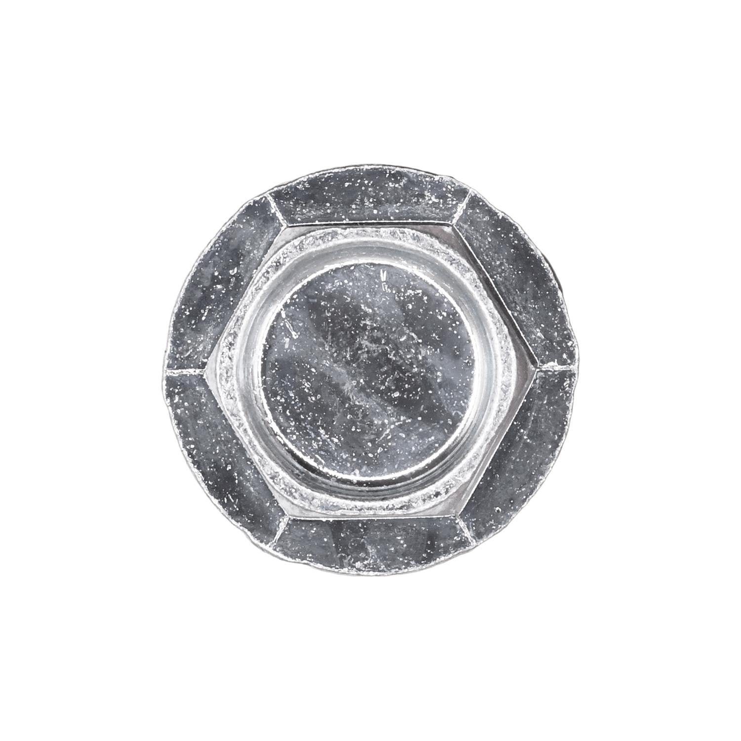 Auveco No. 2979 5/16" X 1" Indented Hex Washer Head Tapping Screw Zinc, Quantity - 100
