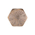 Auveco No. 297 Brass Hex Head Plug 3/8" Pipe Thread, Quantity - 5