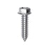 Auveco No. 2980 5/16" X 1-1/4" Indented Hex Washer Head Tapping Screw Zinc, Quantity - 100