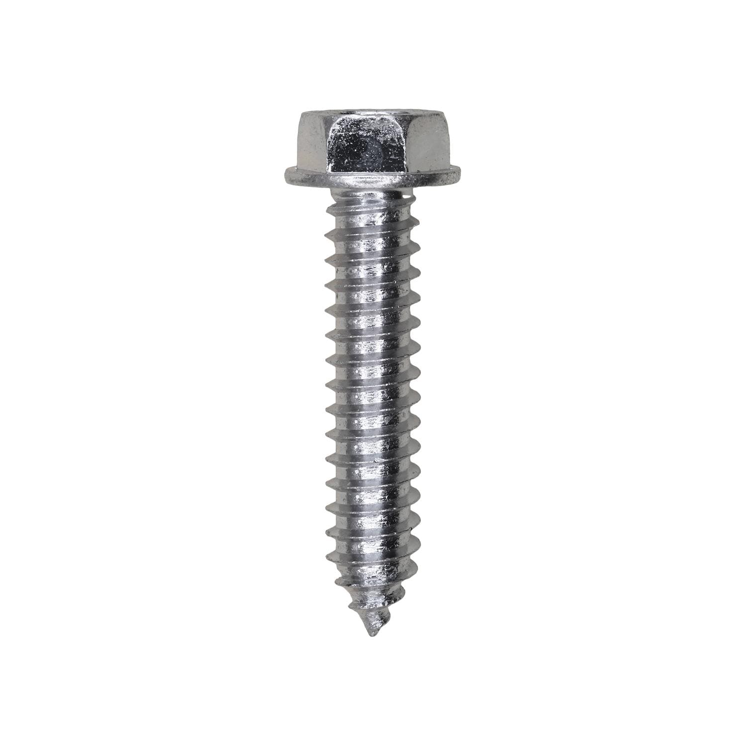 Auveco No. 2981 5/16" X 1-1/2" Indented Hex Washer Head Tapping Screw Zinc, Quantity - 100
