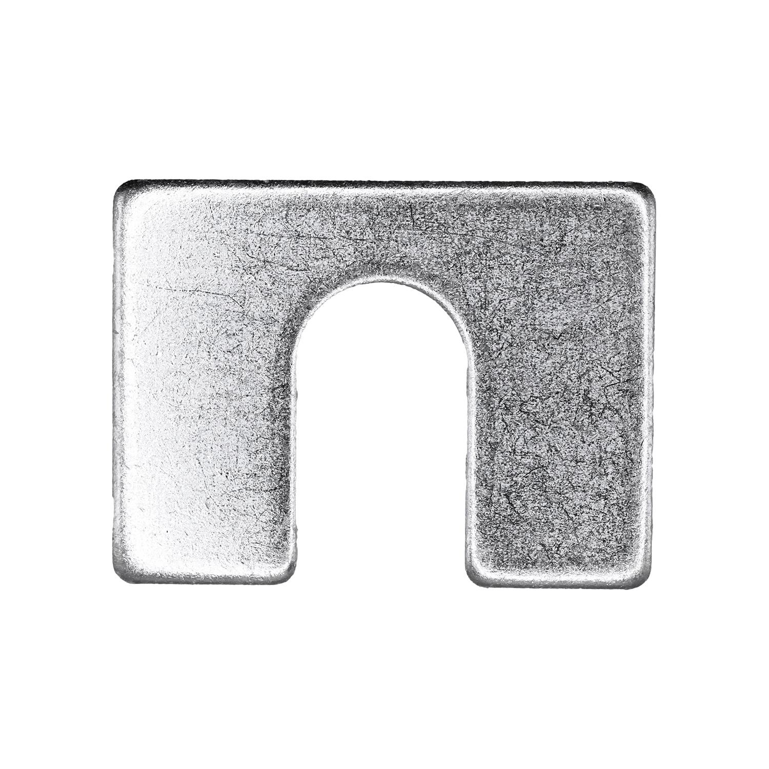 Auveco No. 2999 Shim 2 X 1/2" X 1/8" W/ 5/8" Slot Zinc, Quantity - 50