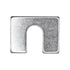 Auveco No. 2999 Shim 2 X 1/2" X 1/8" W/ 5/8" Slot Zinc, Quantity - 50