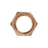 Auveco No. 301 Brass Bushing 3/8" External Thread 1/4" Internal Thread, Quantity - 5