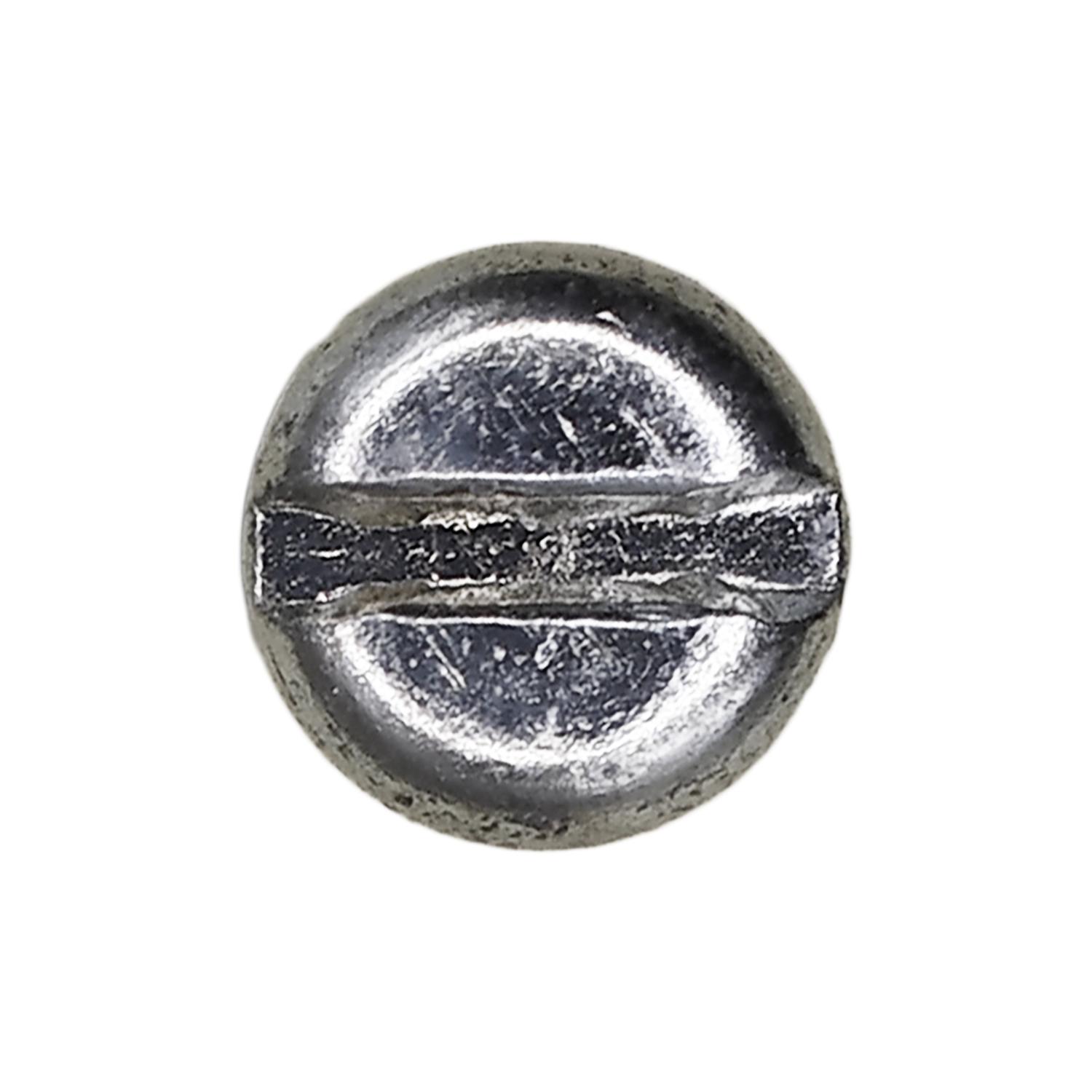 Auveco No. 3022 4 X 1/2" Slotted Pan Head Tapping Screw Zinc, Quantity - 100