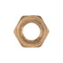 Auveco # 303 Brass Threaded Reducing Bushing 1/2" Exterior Threads 1/4" Interior Threads. Qty 5.