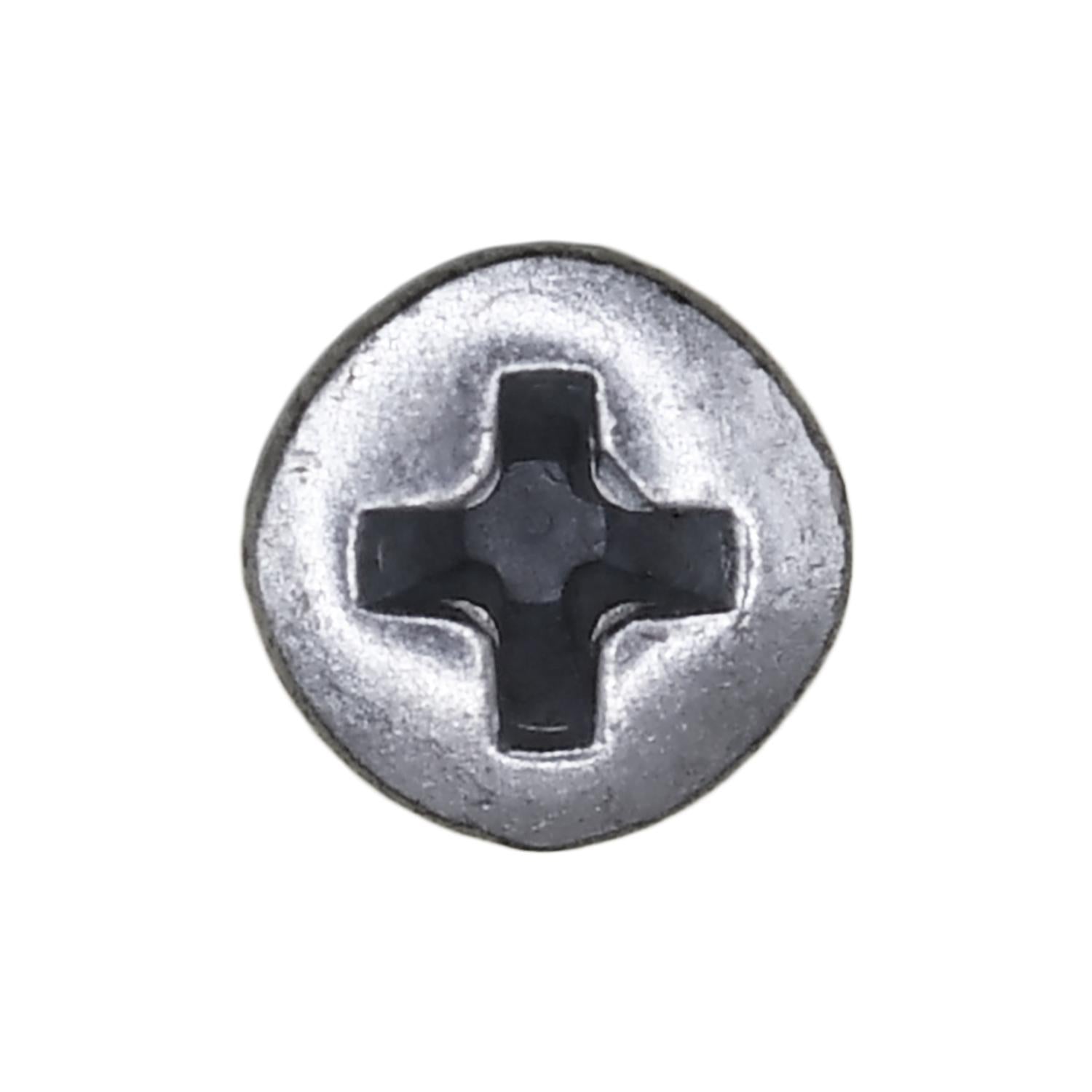 Auveco No. 3063 4 X 1/2" Phillips Oval Head Tapping Screw Zinc, Quantity - 100