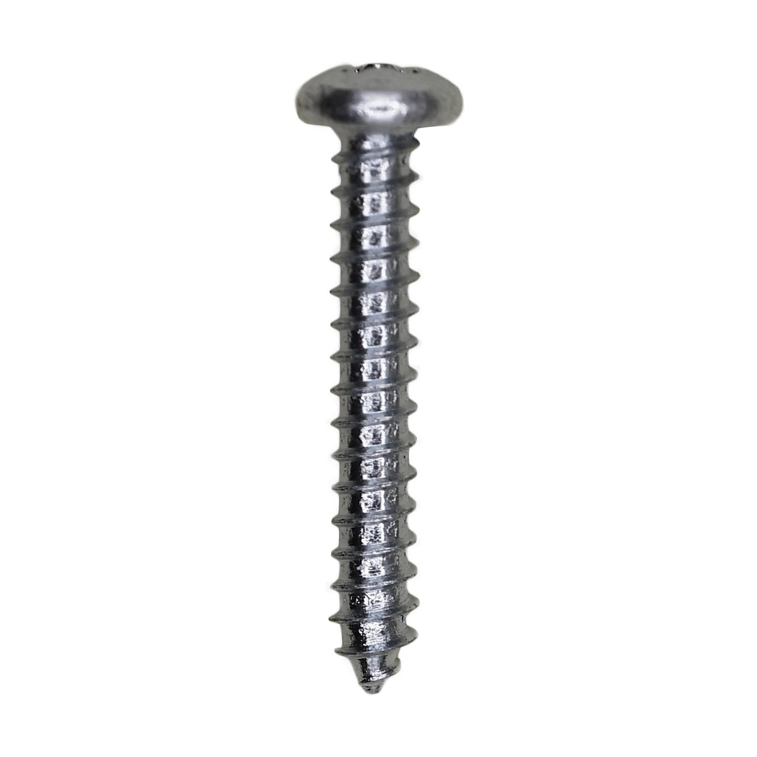 Auveco No. 3074 4 X 3/4" Phillips Pan Head Tapping Screw Zinc, Quantity - 100