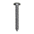 Auveco No. 3076 #6 X 1" Phillips Pan Head Tapping Screw Zinc, Quantity - 100