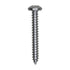 Auveco No. 3080 #8 X 1-1/4" Phillips Pan Head Tapping Screw Zinc, Quantity - 100
