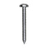 Auveco No. 3084 10 X 1-1/2" Phillips Pan Head Tapping Screw Zinc, Quantity - 100