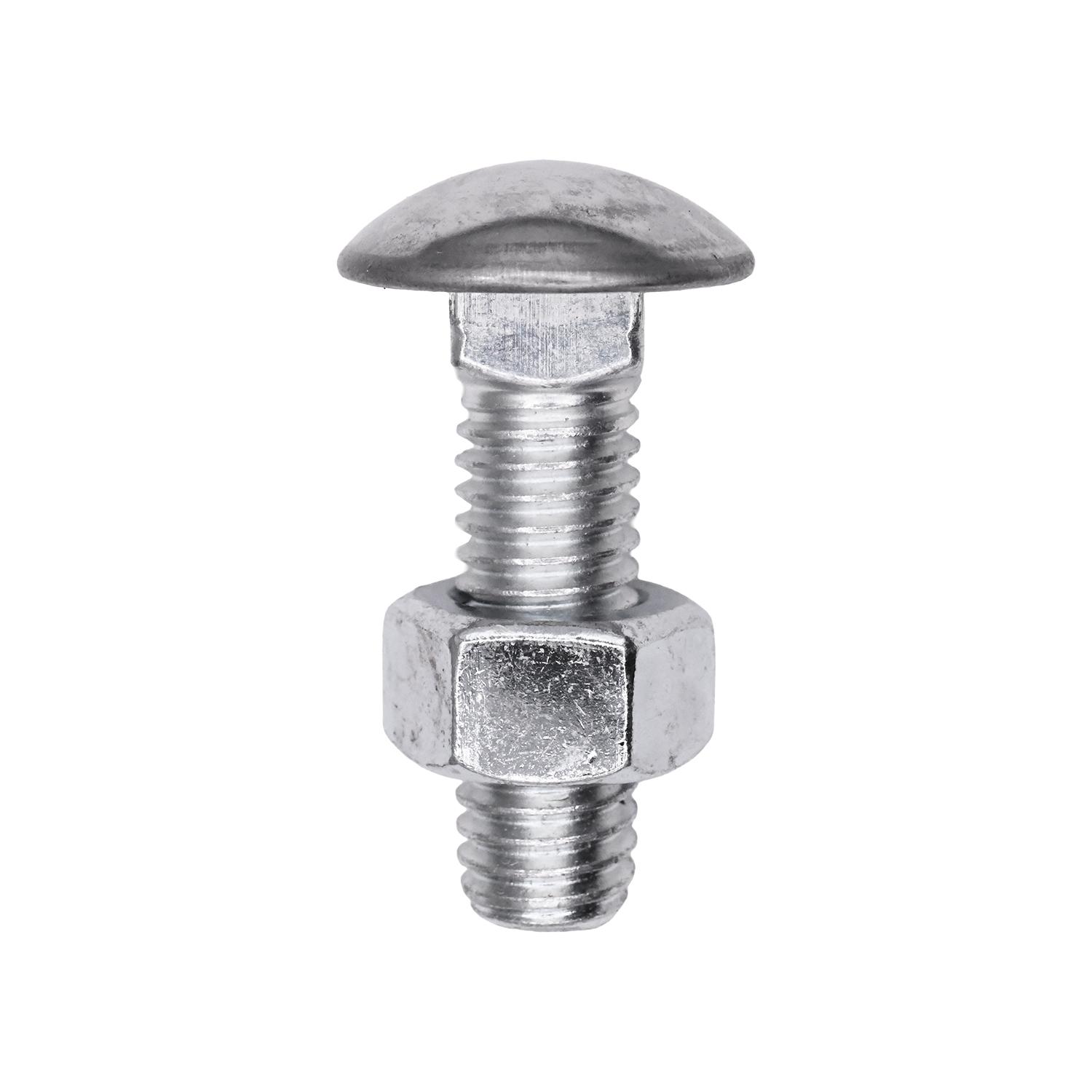 thumbnail image 2 of 4x Stainless Steel Capped Bumper Bolts For Ford - 7/16-14 X 1-1/4 2 of 5