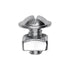 Auveco No. 3183 Rnd Washer Head License Plate Bolt And Nut 1/4"-20 X 1/2", Quantity - 100