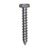 Auveco No. 3214 10 X 1-1/4" Indented Hex Head Tapping Screw Zinc, Quantity - 100