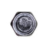 Auveco No. 3215 10 X 1-1/2" Indented Hex Head Tapping Screw Zinc, Quantity - 100