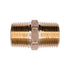 Auveco # 322 Brass Hex Nipple 1/2" Threads A 1/2" Threads B. Qty 5.