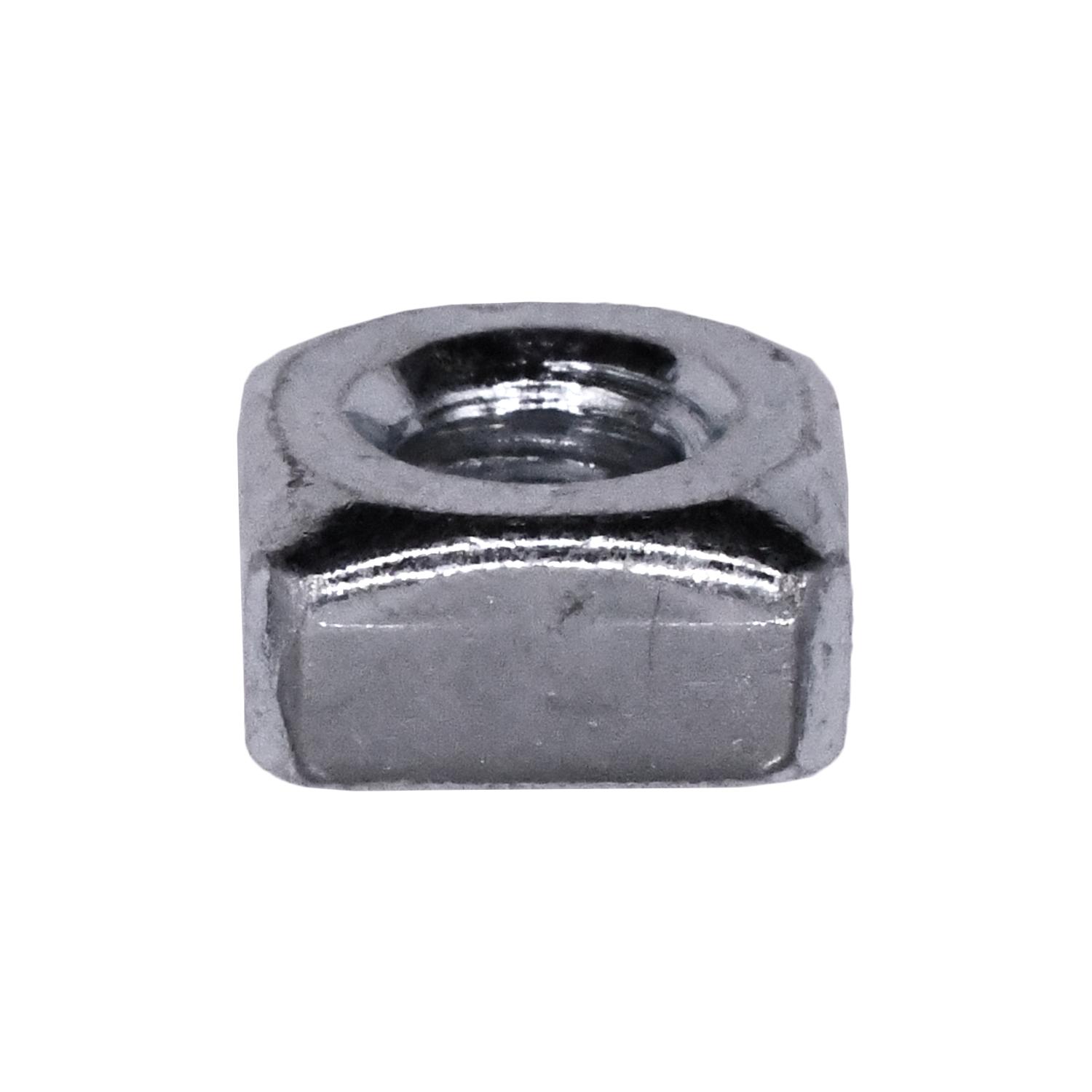 Auveco # 3250 Square Nut 1/4"-20 Threads Bright Zinc. Qty 100.