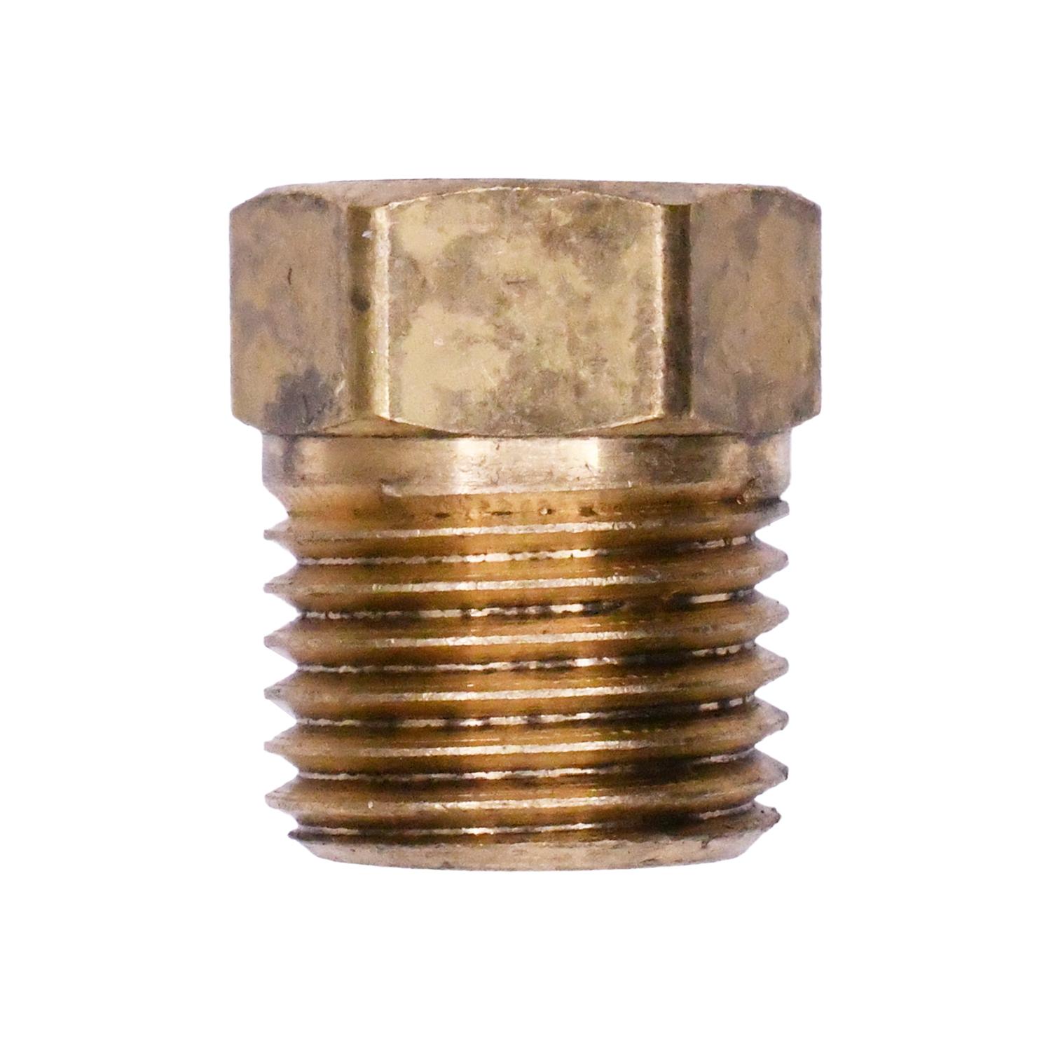 Auveco No. 32 Inverted Nut Brass 5/16" Tube Size, Quantity - 10