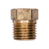 Auveco No. 32 Inverted Nut Brass 5/16" Tube Size, Quantity - 10
