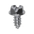 Auveco No. 3373 8 X 3/8" Slotted Hex Washer Head Tapping Screw Zinc, Quantity - 100