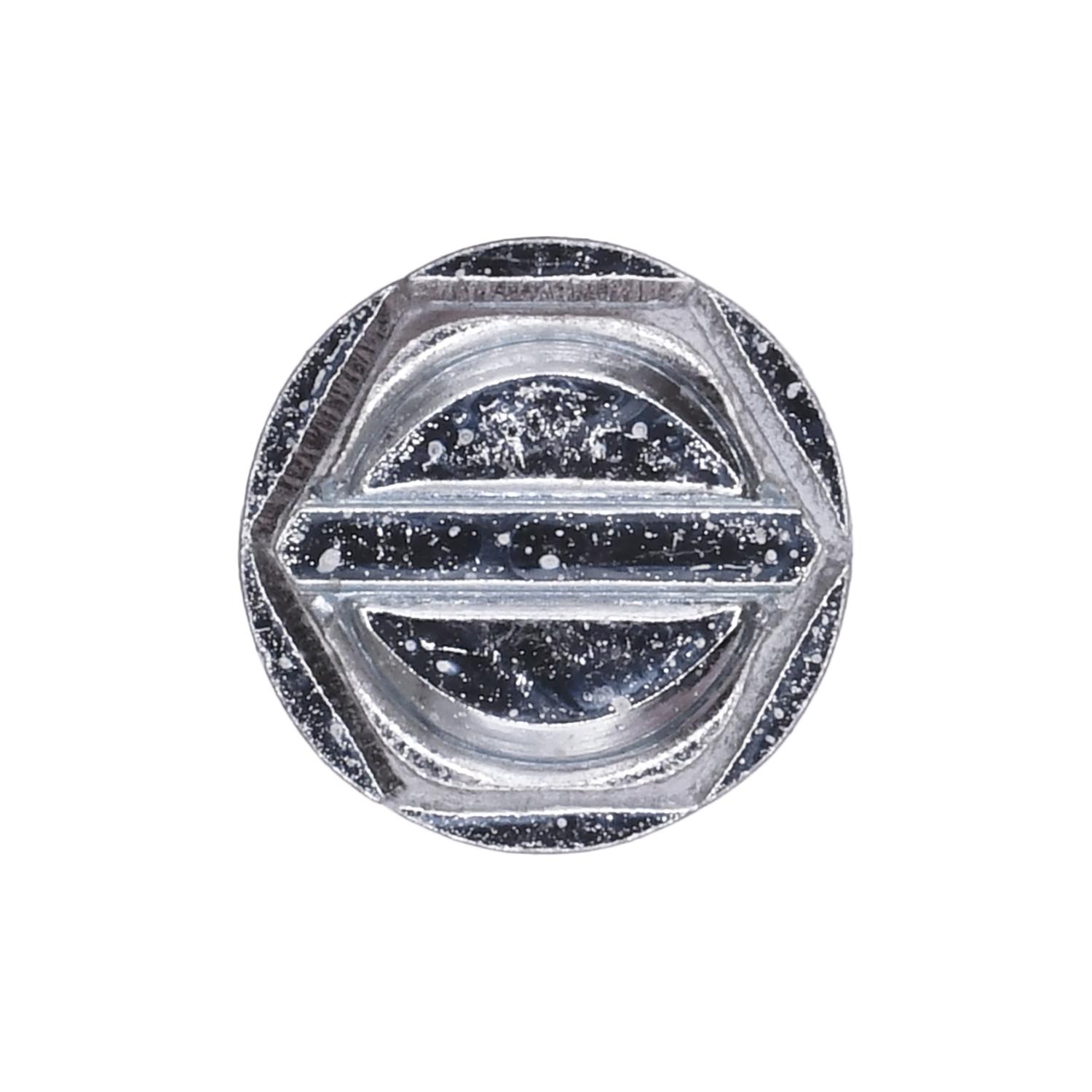 Auveco No. 3382 10 X 5/8" Slotted Hex Washer Head Tapping Screw Zinc, Quantity - 100