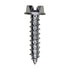 Auveco # 3392 12 X 1" Slotted Hex Washer Head Tapping Screw Zinc. Qty 100.