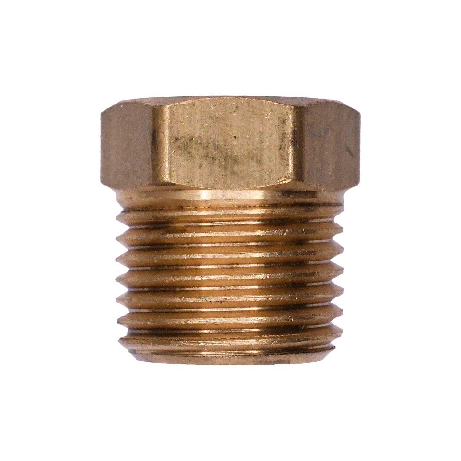 Auveco # 33 Brass Inverted Flare Nut 3/8" Tube Size. Qty 10.