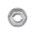 Auveco No. 3404 Thread Cutting Nut 3/16" Stud Size 1/2" Washer Diameter, Quantity - 200