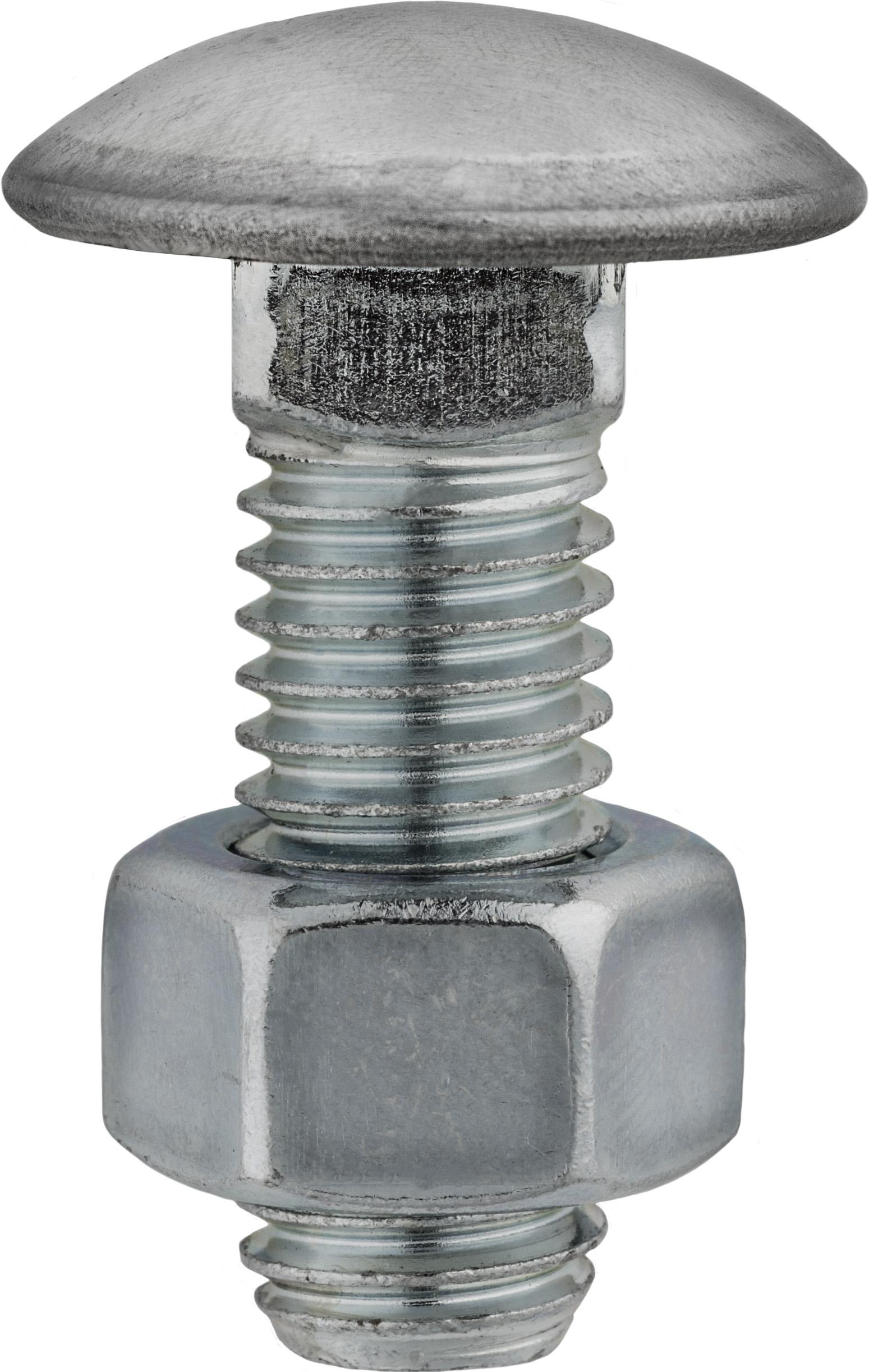 Auveco # 3414 Bumper Bolt And Hex Nut 3/8"-16 X 7/8. Qty 25.