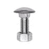 Auveco No. 3433 Bumper Bolt & Lock Nut 3/8"-16 X 1, Quantity - 25